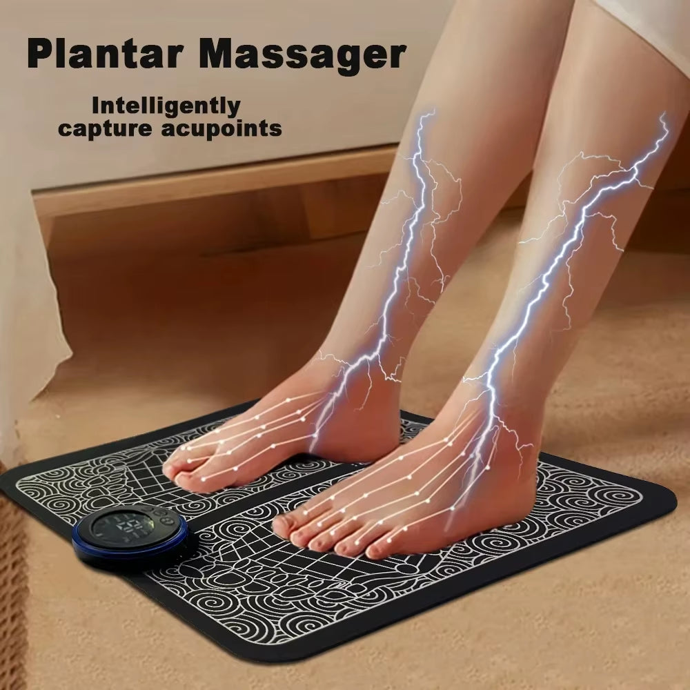 ⭐ Electric Foot Massager Pad – Instant Relief, Anytime, Anywhere.