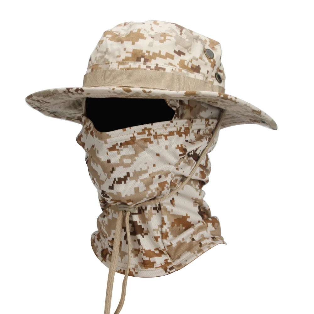 3-in-1 Tactical Hat with Balaclava – Ultimate Protection for Outdoor Adventures