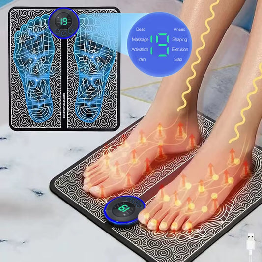 ⭐ Electric Foot Massager Pad – Instant Relief, Anytime, Anywhere.