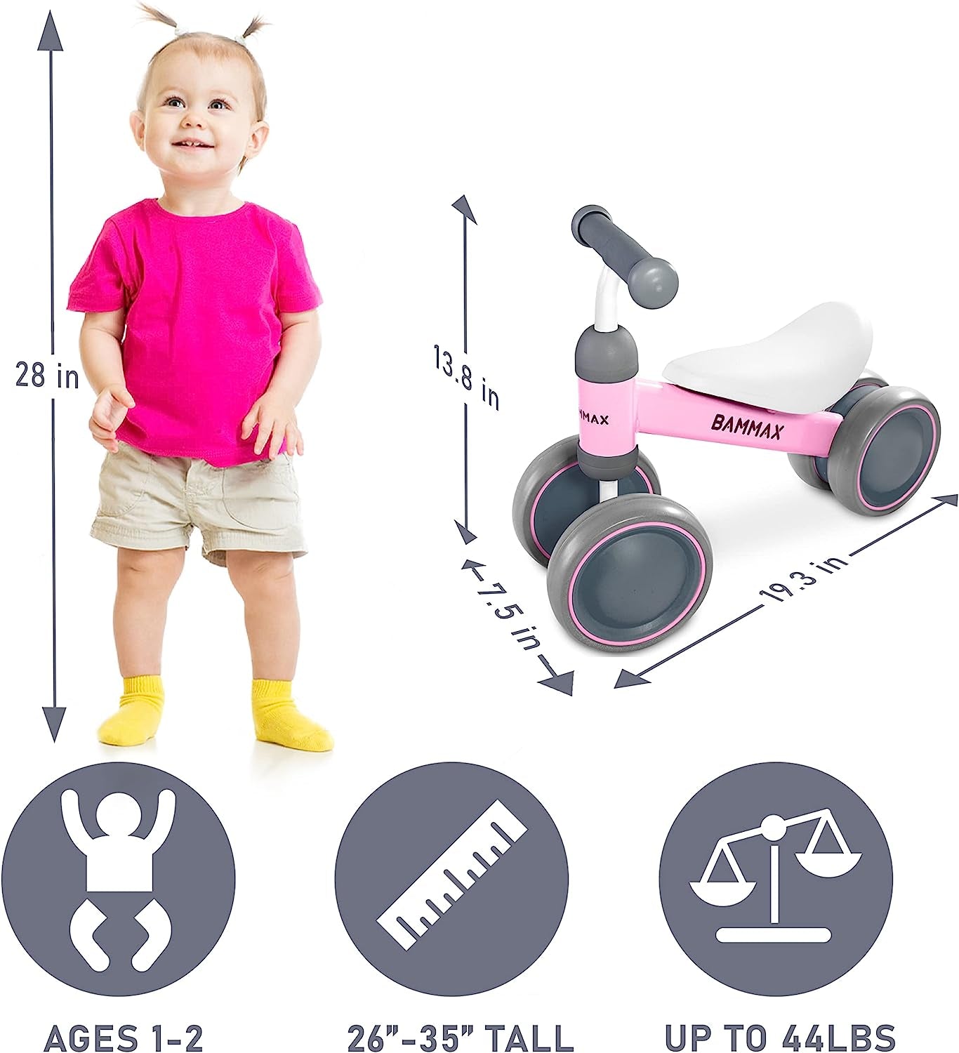 🚲 Tykebike® Baby Balance Bike