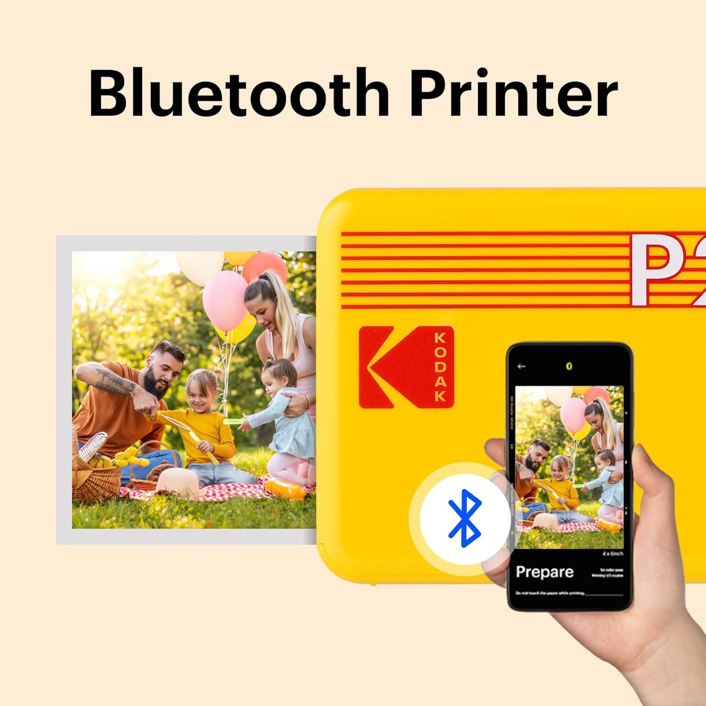 📱 Kodak Mini 2 Retro 4PASS Portable Photo Printer