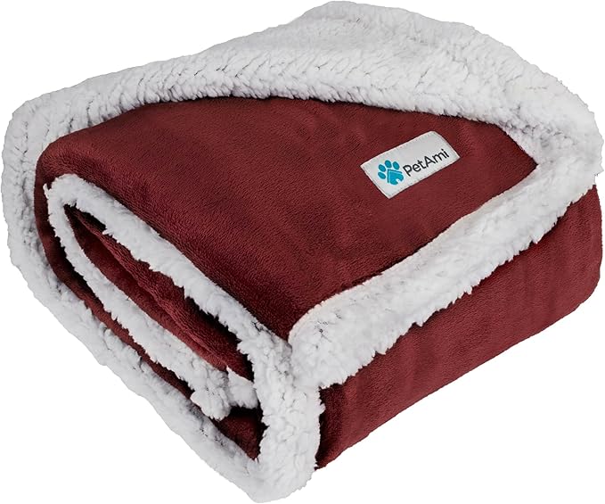 🐶 XL Dog Blanket – Soft Sherpa & Fleece | Reversible, Washable, Cozy Pet Throw | Couch, Bed & Furniture Protector | For Small, Medium & Large Dogs & Cats