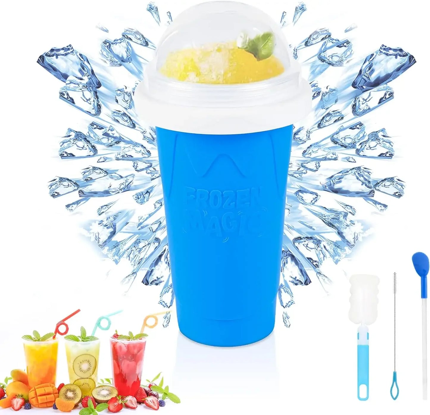 🍧 Magic Slushie Maker Cup – Turn Any Drink into a Frozen Treat in Minutes! ❄️