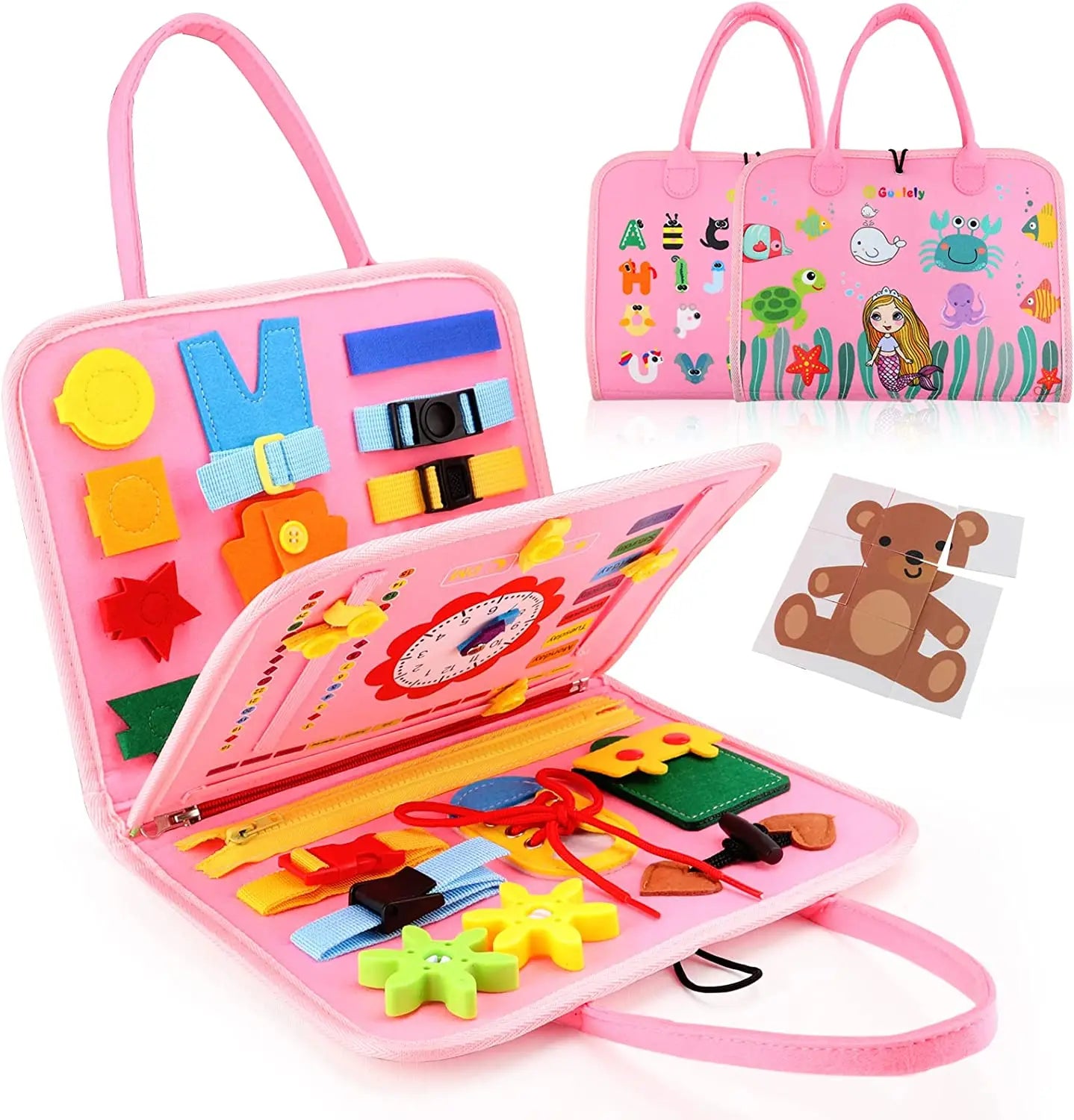 🧩 Montessori Busy Board