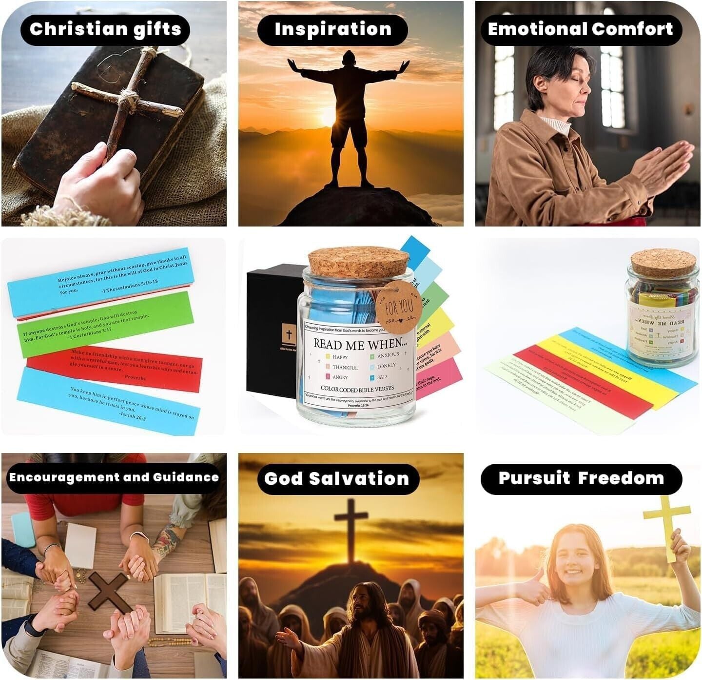β¨ Christian Gifts for Women β Bible Verse Jar