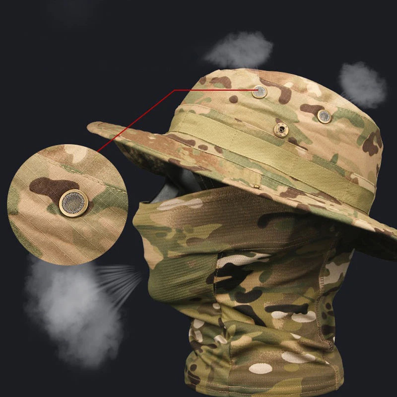 3-in-1 Tactical Hat with Balaclava – Ultimate Protection for Outdoor Adventures
