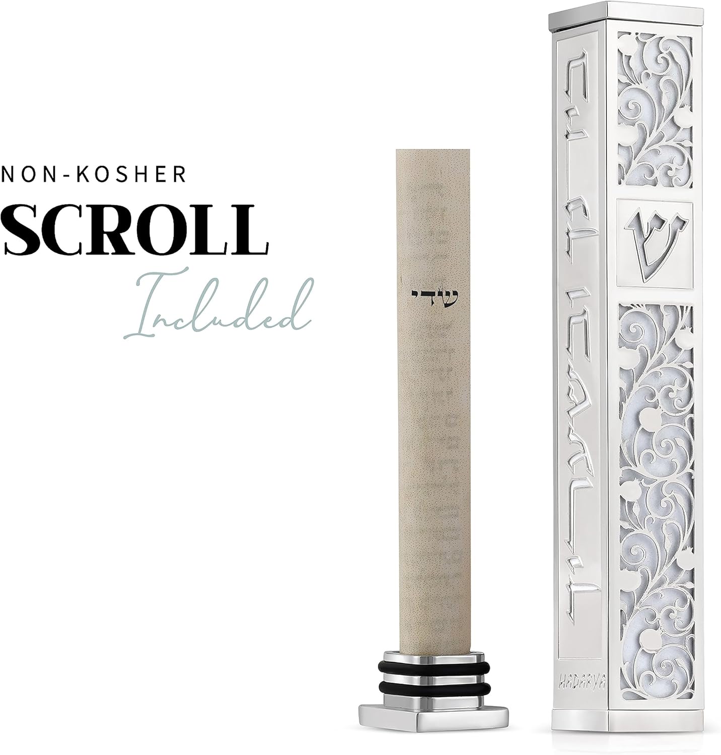๐ Elegant Mezuzah with Scroll