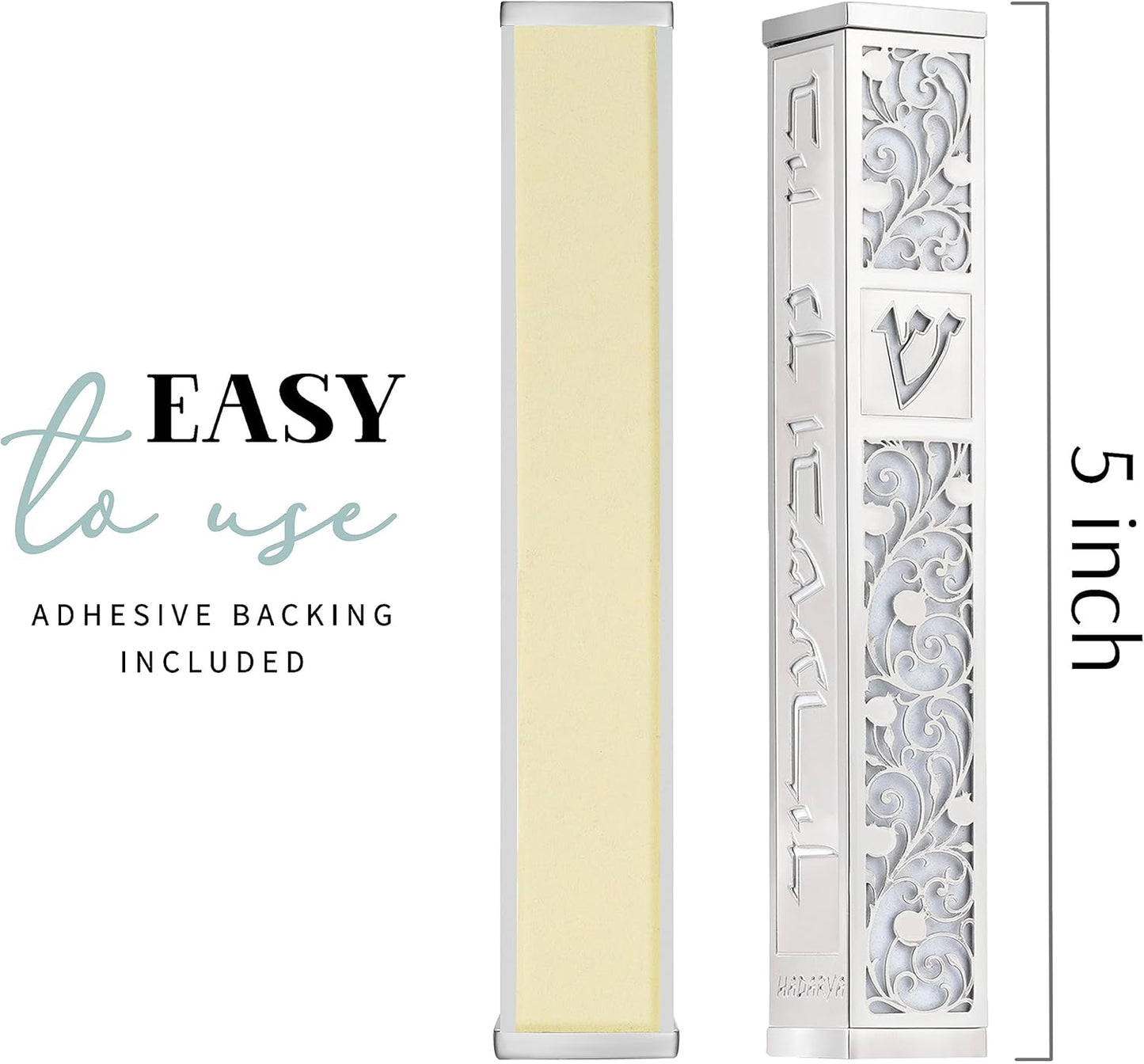 ๐ Elegant Mezuzah with Scroll