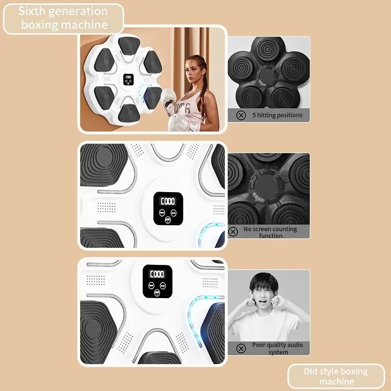 π₯ Smart Music Boxing Trainer