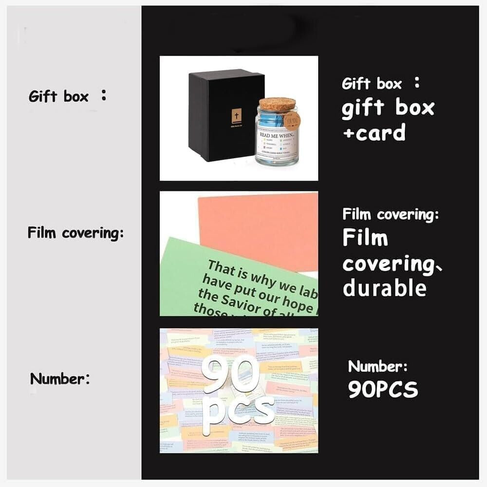 β¨ Christian Gifts for Women β Bible Verse Jar