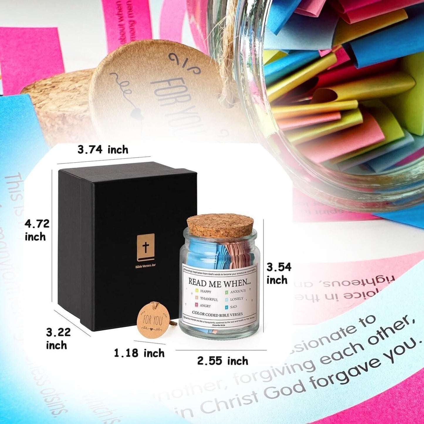 β¨ Christian Gifts for Women β Bible Verse Jar