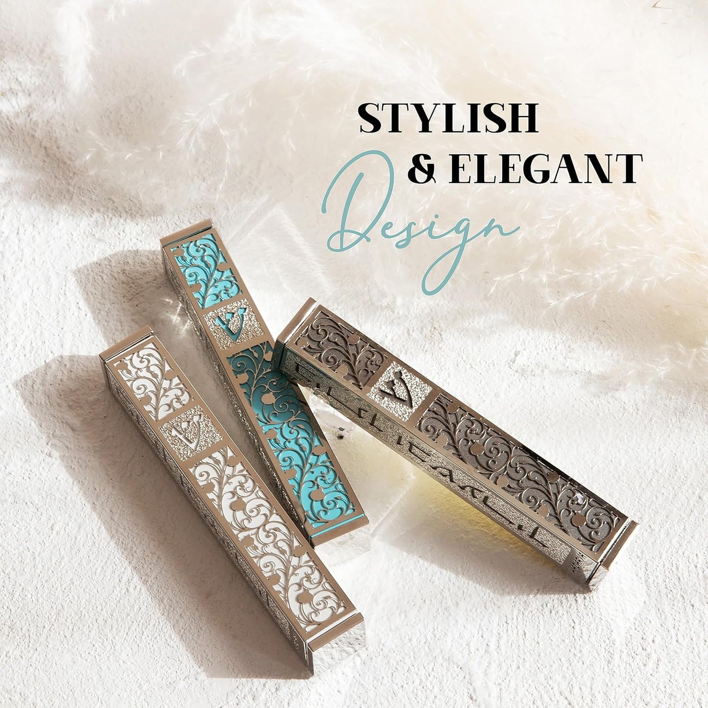 ๐ Elegant Mezuzah with Scroll
