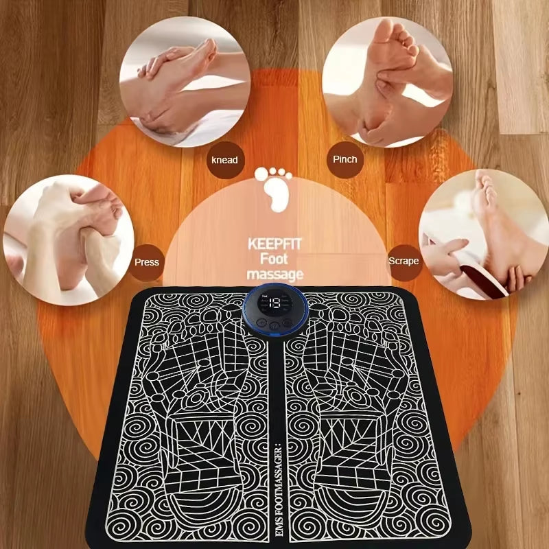 ⭐ Electric Foot Massager Pad – Instant Relief, Anytime, Anywhere.
