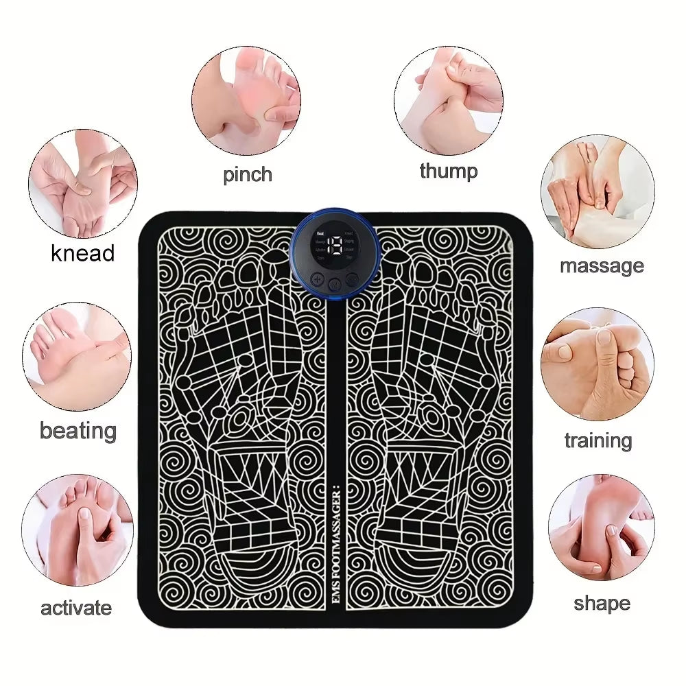 ⭐ Electric Foot Massager Pad – Instant Relief, Anytime, Anywhere.