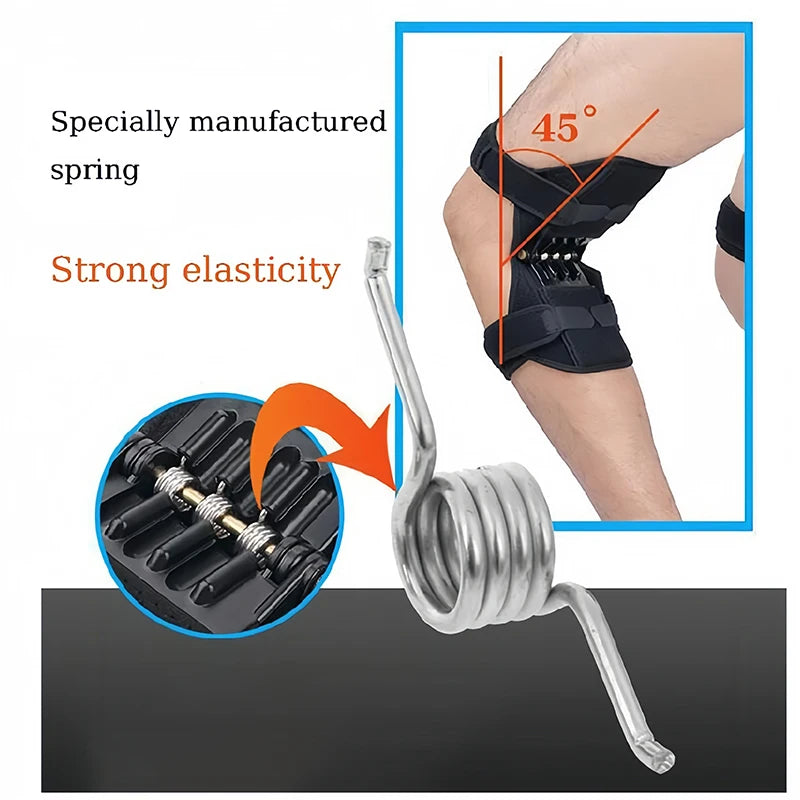 🌬️ Power Lift Knee Support Brace – Boost Strength & Relieve Pain Instantly