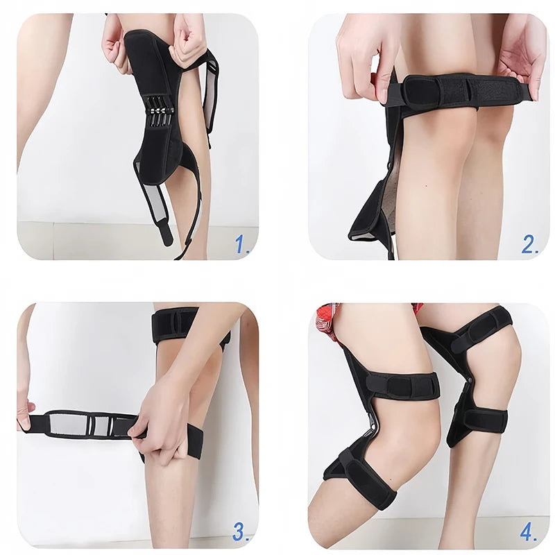 🌬️ Power Lift Knee Support Brace – Boost Strength & Relieve Pain Instantly