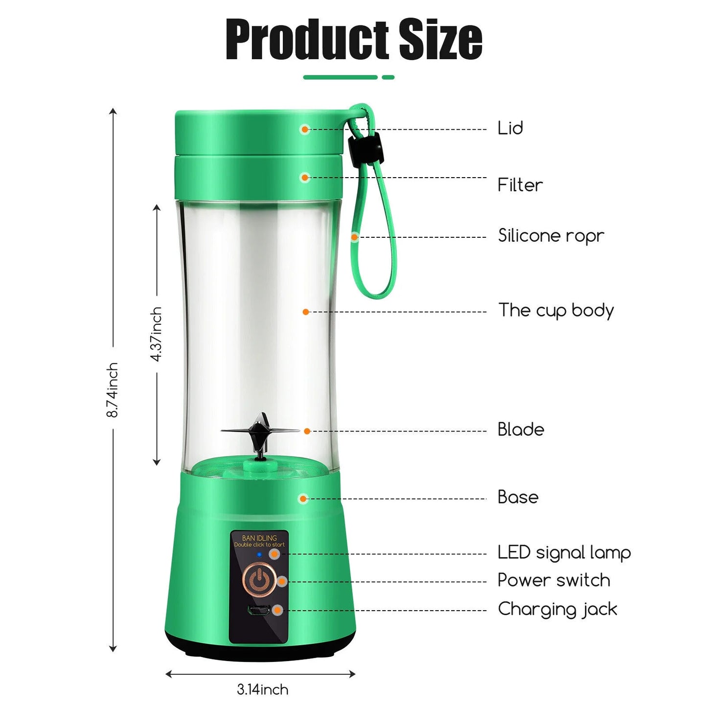 π₯€ Portable Mini Blender