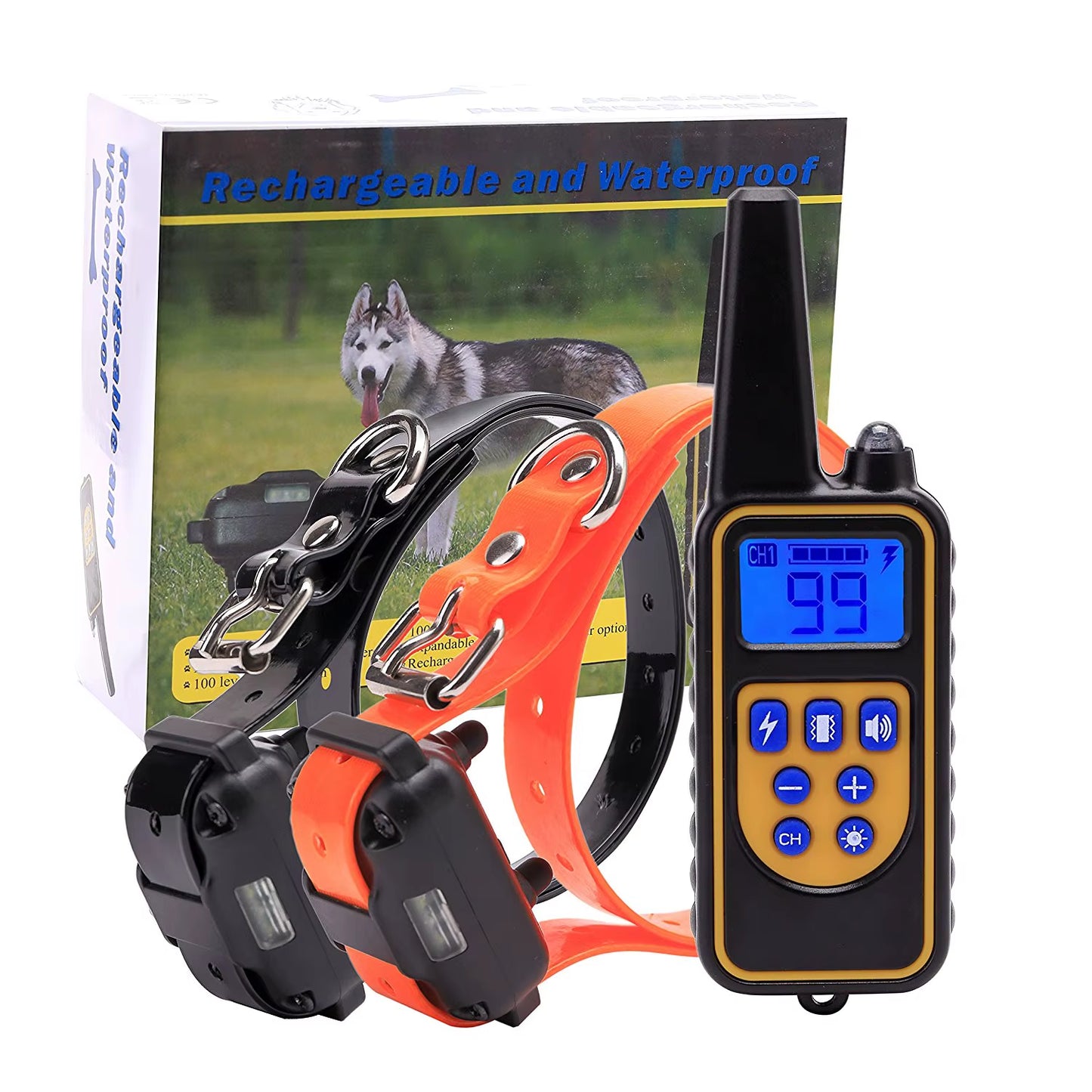 đ„ 800M Waterproof Rechargeable Dog Training Collar â Long-Range, Safe & Effective Training