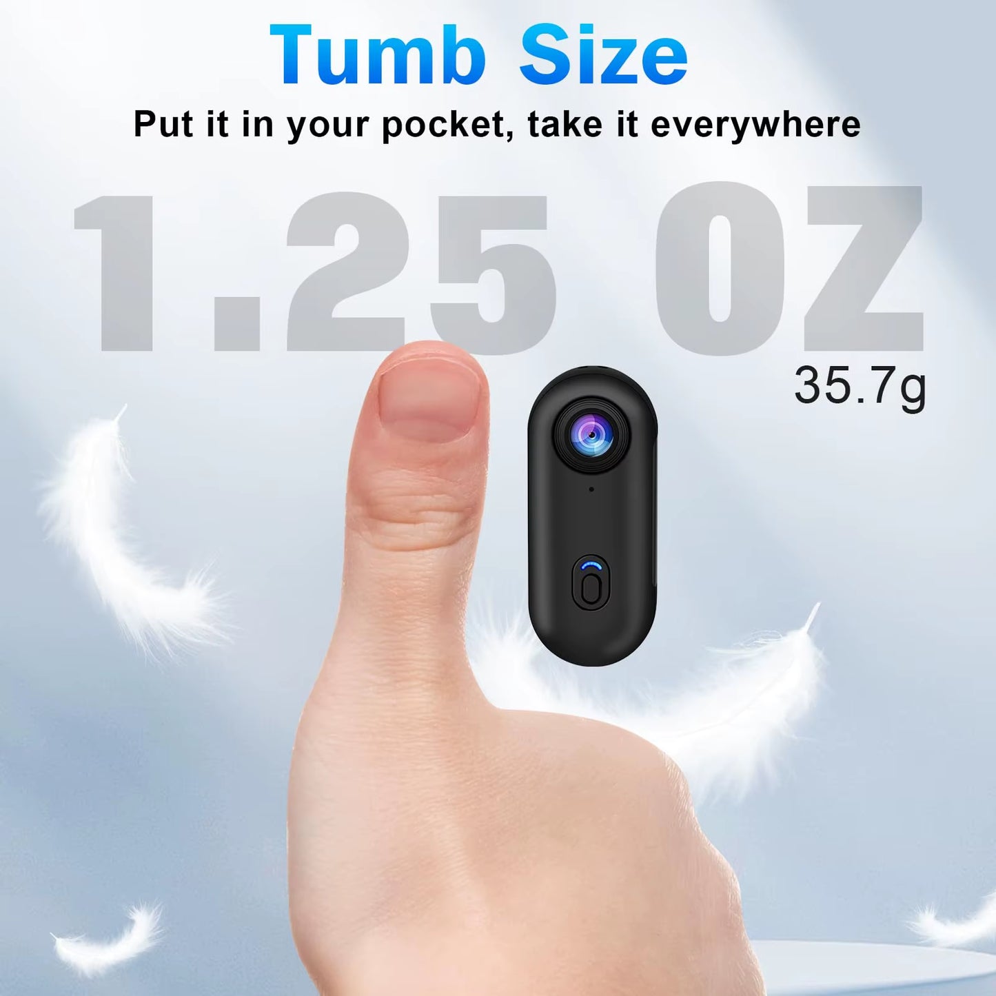 4K Mini Body & Action Camera