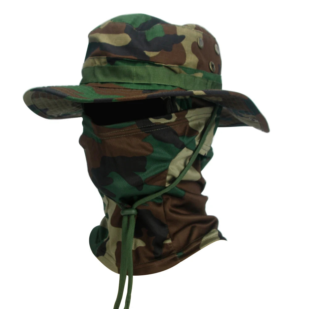 3-in-1 Tactical Hat with Balaclava – Ultimate Protection for Outdoor Adventures
