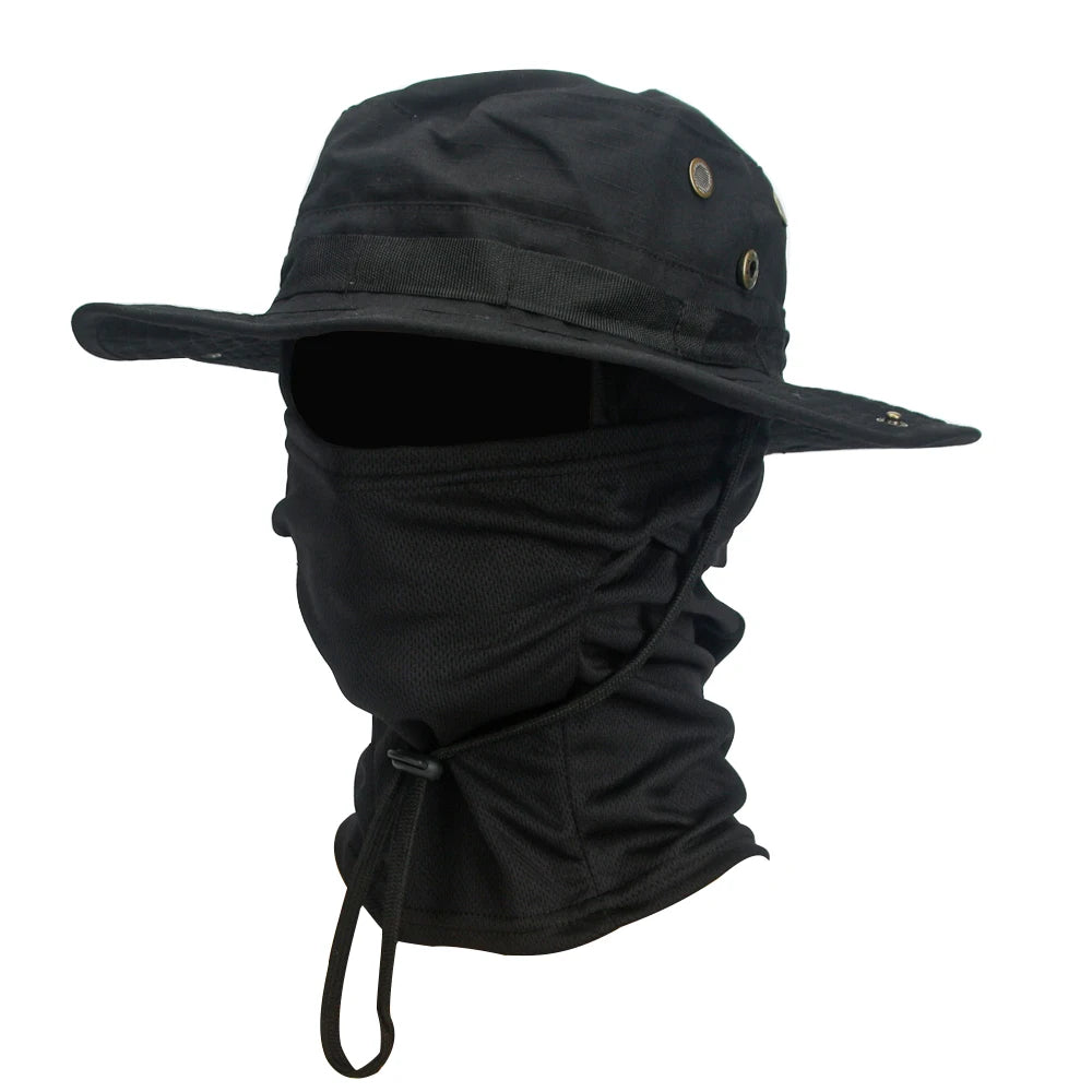 3-in-1 Tactical Hat with Balaclava – Ultimate Protection for Outdoor Adventures