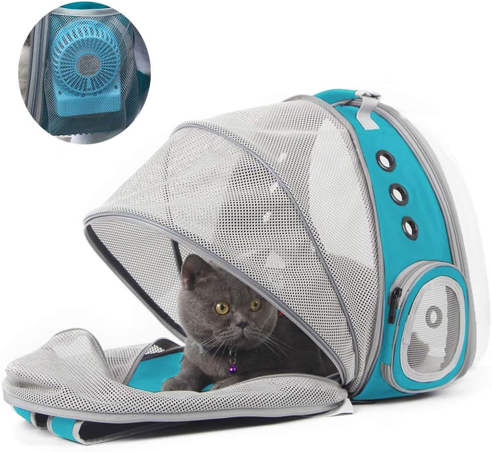 🐱🚀 Cat Travel Backpack with Fan