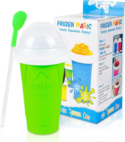 🍧 Magic Slushie Maker Cup – Turn Any Drink into a Frozen Treat in Minutes! ❄️
