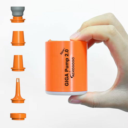 New GIGA Pump 2.0 3 in 1 Outdoor Camping Lantern Vacuum Pump for Mattress Swimming Ring Air Pillow