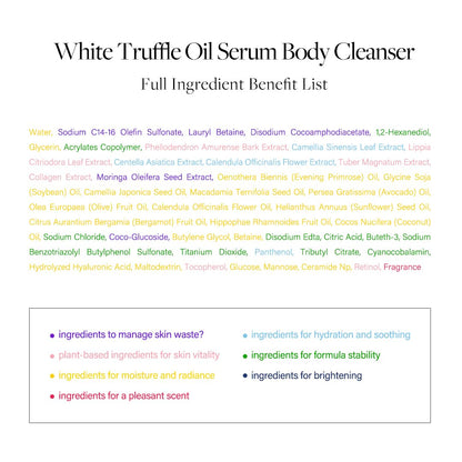 💧 White Truffle Oil Serum Body Cleanser – 275ml