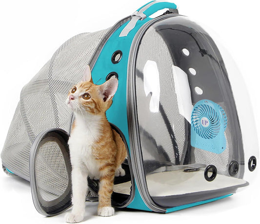  🐱🚀 Cat Travel Backpack with Fan 
