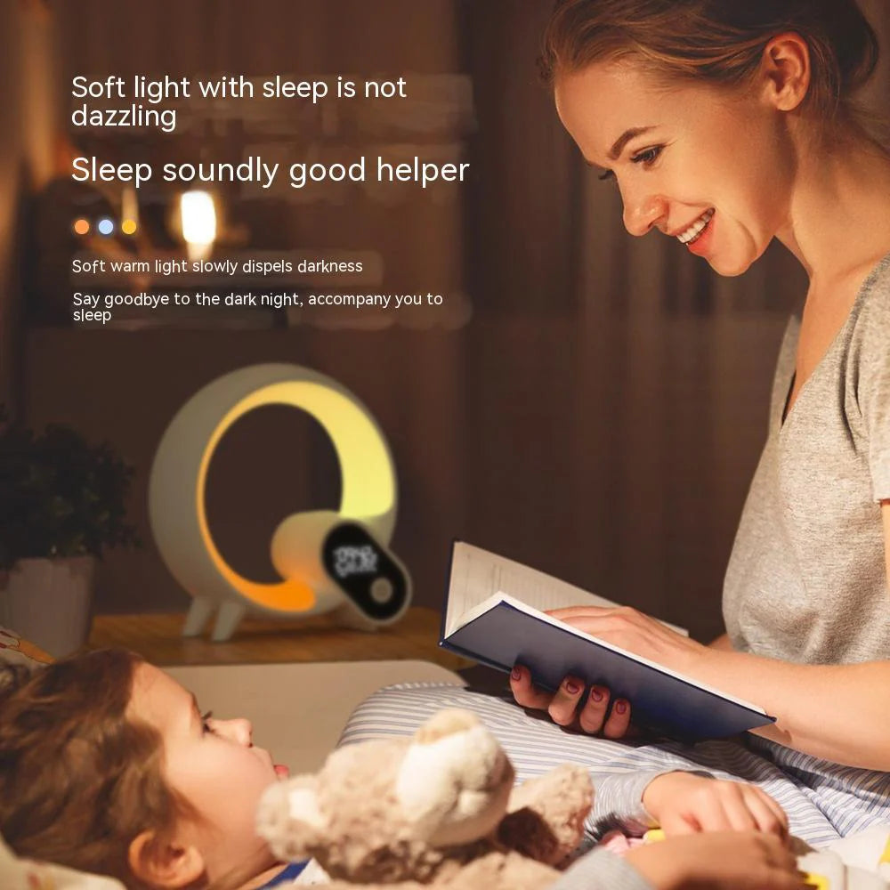 🌅 Creative Q Light – Sunrise Alarm Clock + Smart Atmosphere Lamp  / White Noise + Bluetooth Audio