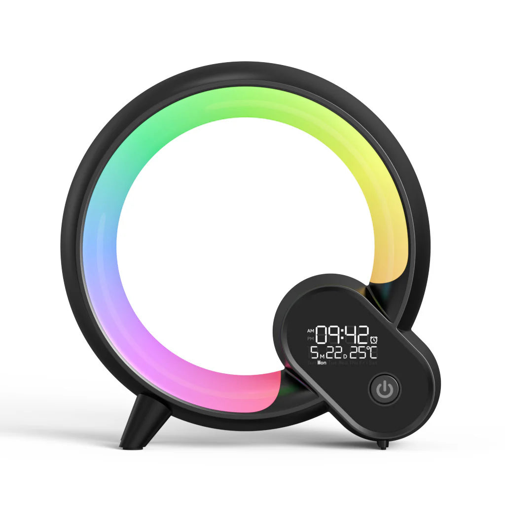 🌅 Creative Q Light – Sunrise Alarm Clock + Smart Atmosphere Lamp  / White Noise + Bluetooth Audio