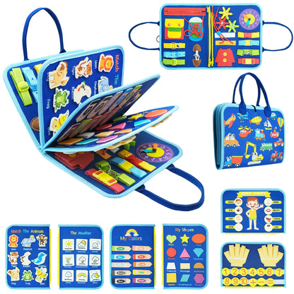 🧩 Montessori Busy Board