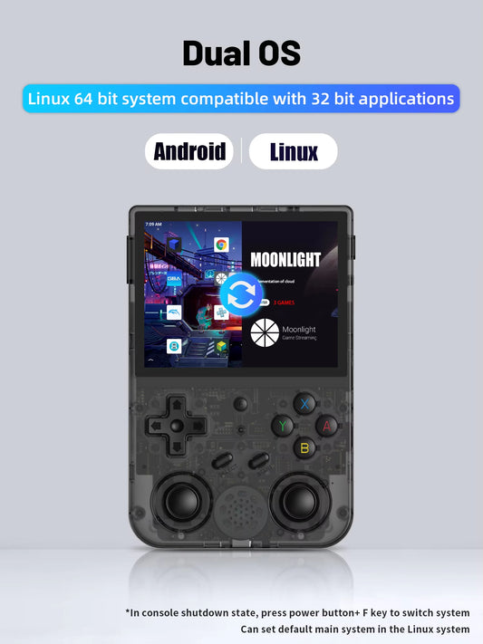 🕹️ Portable Retro Game Console RG353V – Android + Linux, HDMI, Wi-Fi, 3.5” IPS Display