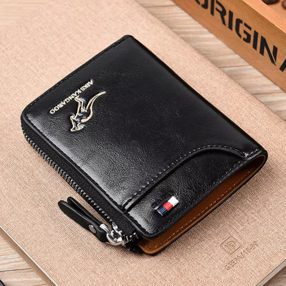🧔‍♂️ Men's Luxury RFID Leather Wallet