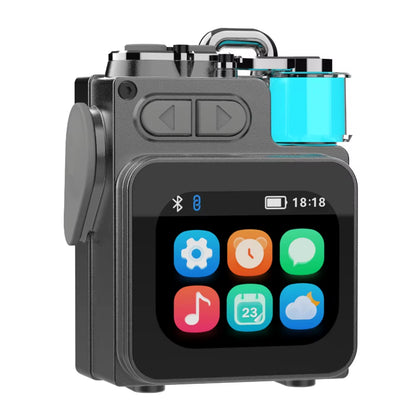 🔊Wireless Portable Speaker – Bluetooth-Compatible Metal Mechanical Speaker