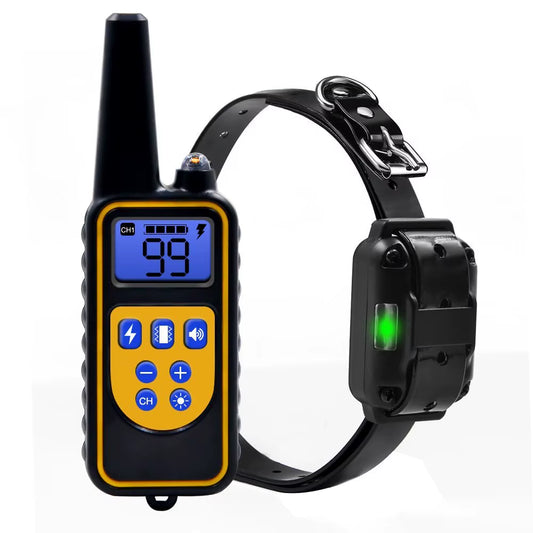 🔥 800M Waterproof Rechargeable Dog Training Collar – Long-Range, Safe & Effective Training