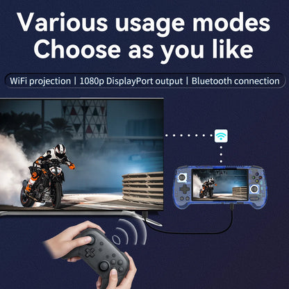 🎮 RG556 Ultimate Handheld Gaming Console. 5.48'' AMOLED Screen. Android System.