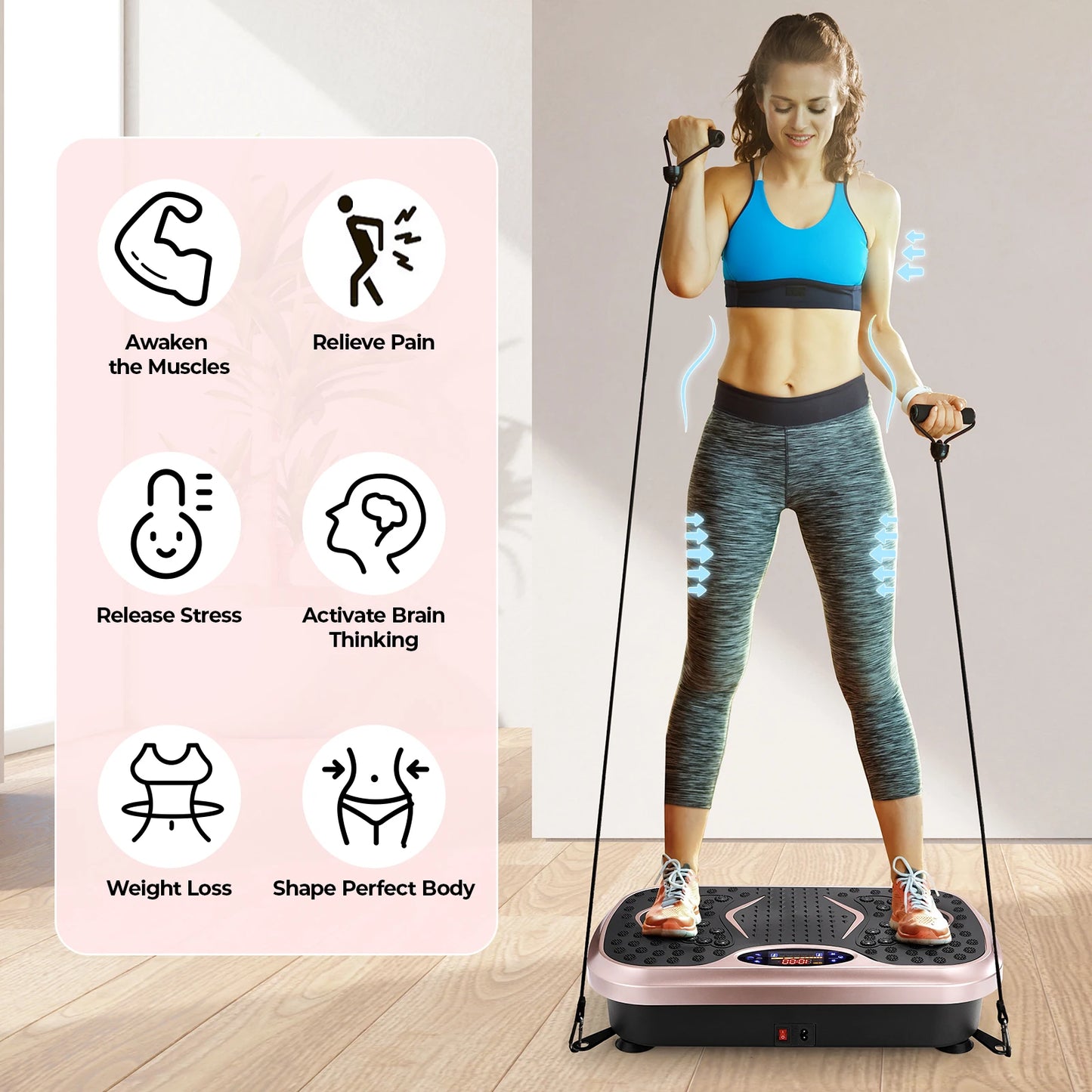 🧘‍♀️ Vibration Plate Exercise Machine