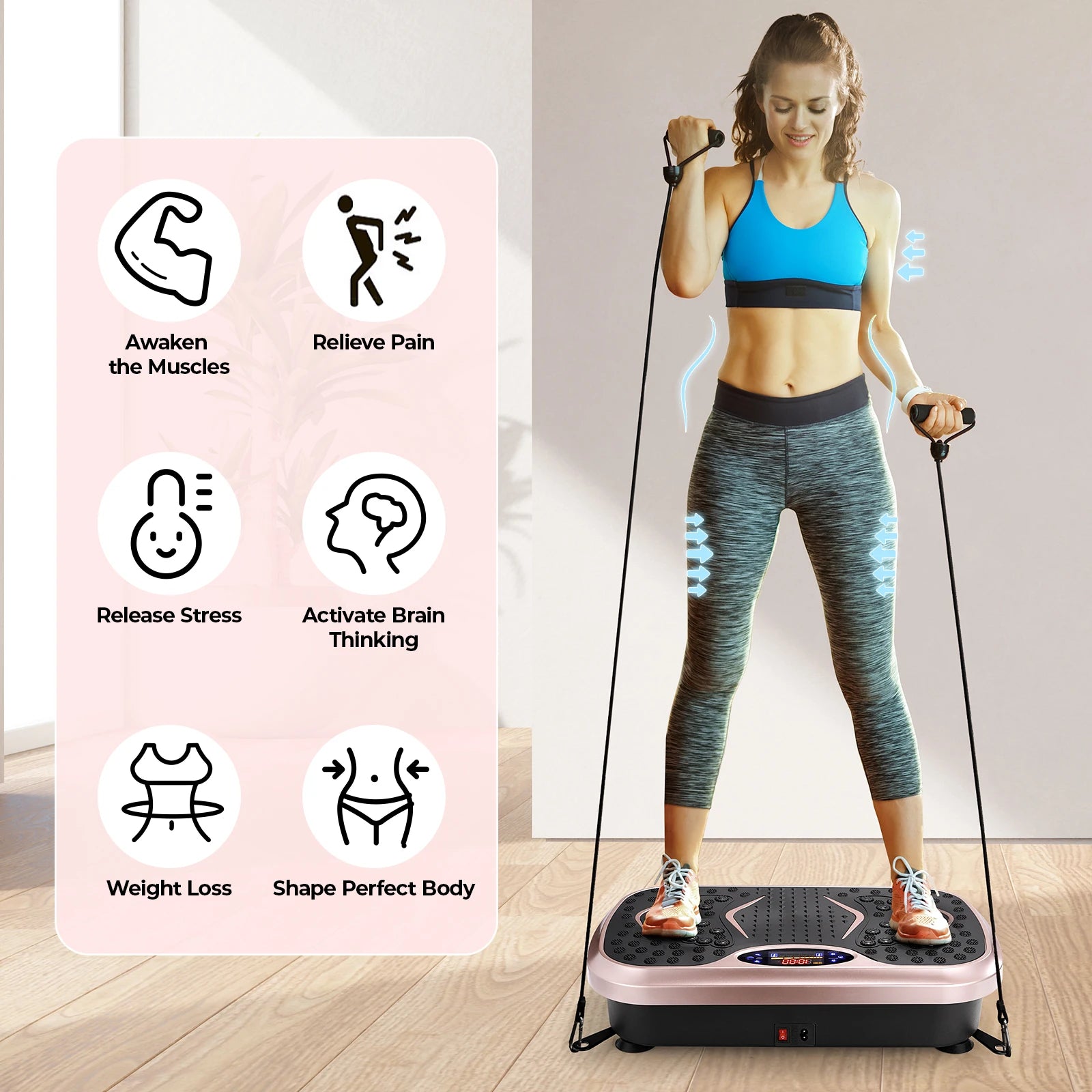 🧘‍♀️ Vibration Plate Exercise Machine