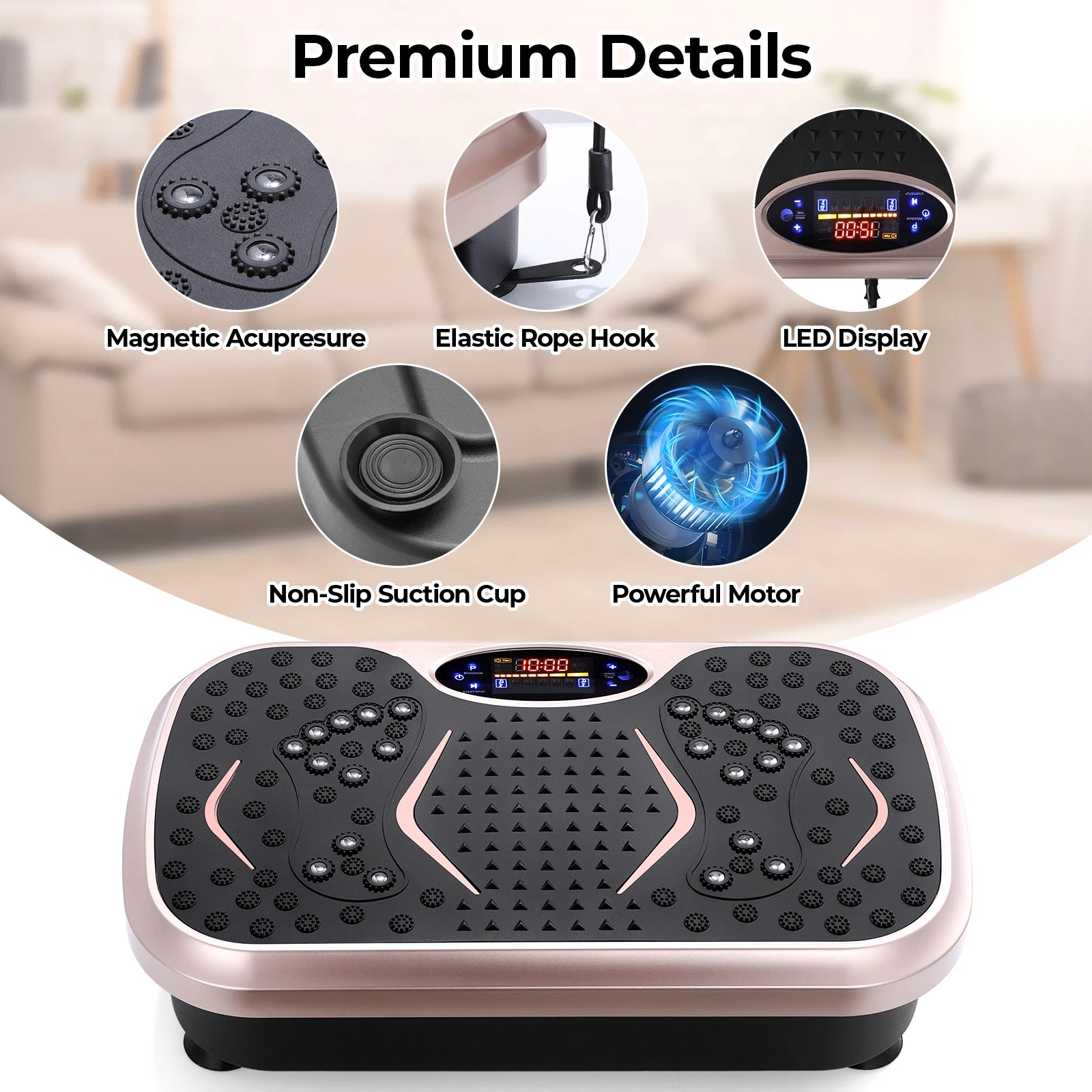 🧘‍♀️ Vibration Plate Exercise Machine