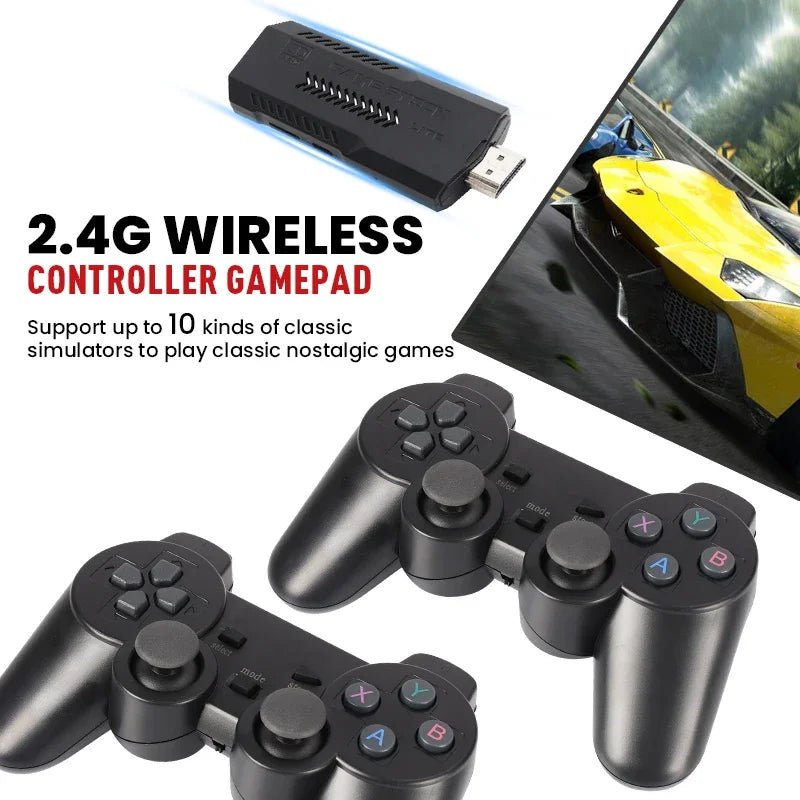 X2 plus 256G 58000 Game 4K Game Player 3D HD Retro Video Game Console Wireless Controller TV 50 Emulator for Kids Gifts