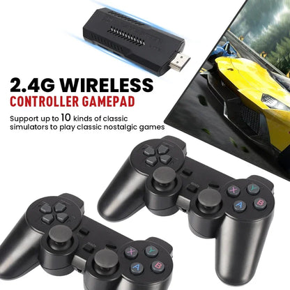 X2 plus 256G 58000 Game 4K Game Player 3D HD Retro Video Game Console Wireless Controller TV 50 Emulator for Kids Gifts