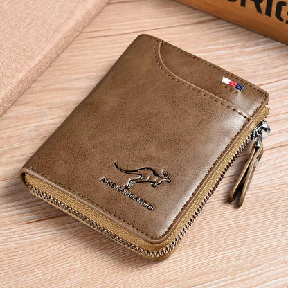 🧔‍♂️ Men's Luxury RFID Leather Wallet