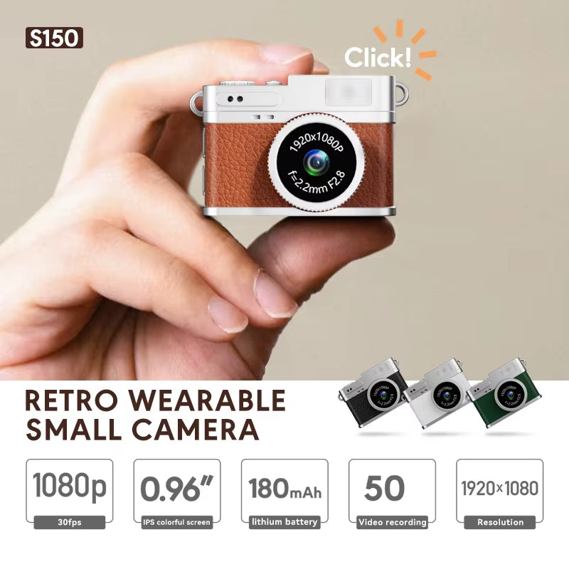 📸 Retro Mini Camera 1080P – Tiny, Stylish & Surprisingly Powerful!