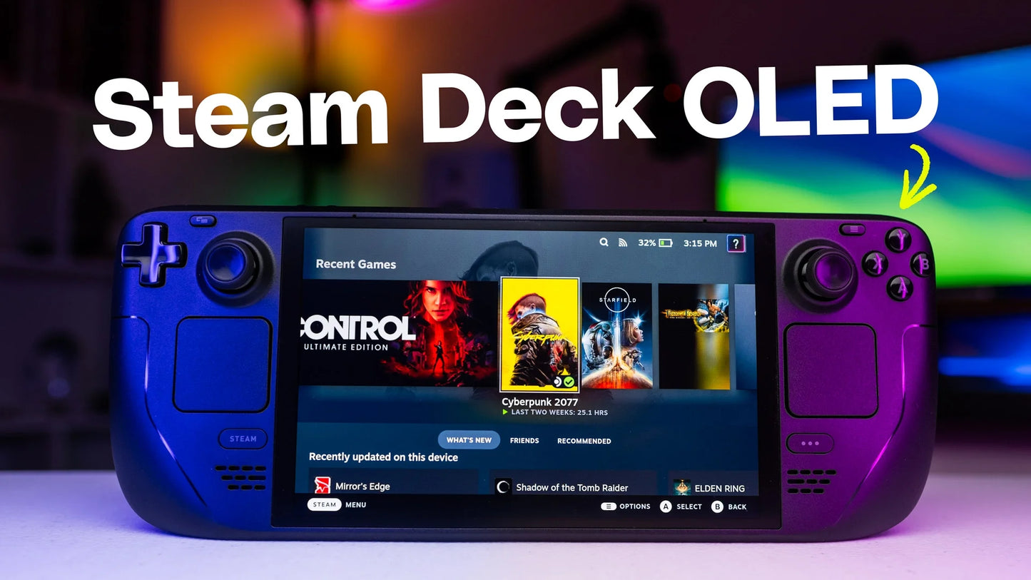 🎮 Steam Deck 2TB OLED Handheld Gaming Console Bundle 🚀