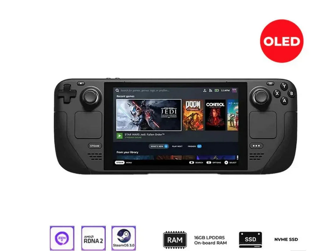 🎮 Steam Deck 2TB OLED Handheld Gaming Console Bundle 🚀