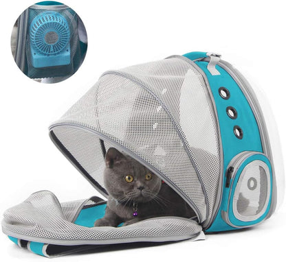  🐱🚀 Cat Travel Backpack with Fan 